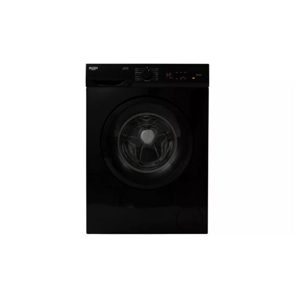 Bush WMT0812EB 8KG 1200 Spin Washing Machine - Black