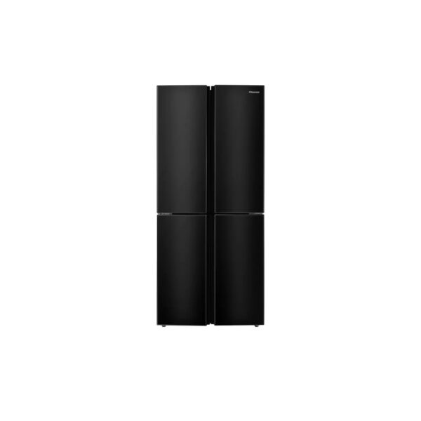 Fridgemaster MQ79394EB American Fridge Freezer - Black