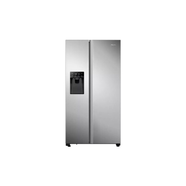 Hisense RS694N4TIE American Fridge Freezer - Silver