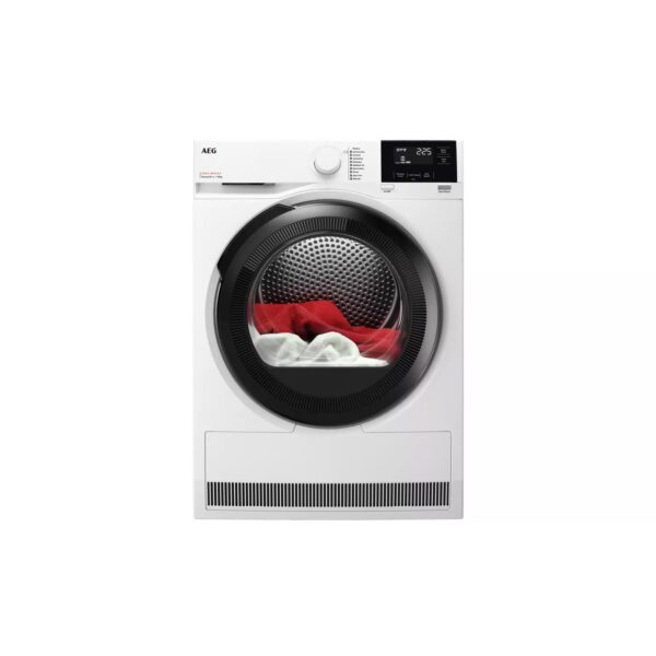 AEG TR718L4B 8KG Heat Pump Tumble Dryer - White