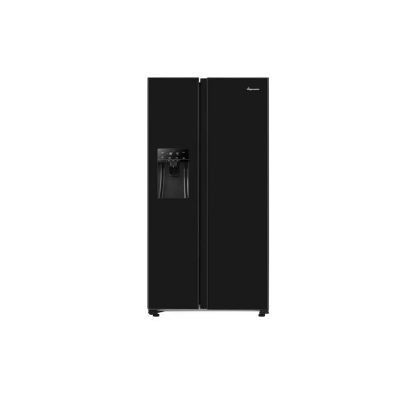 Fridgemaster MS91500IEB American Fridge Freezer - Black